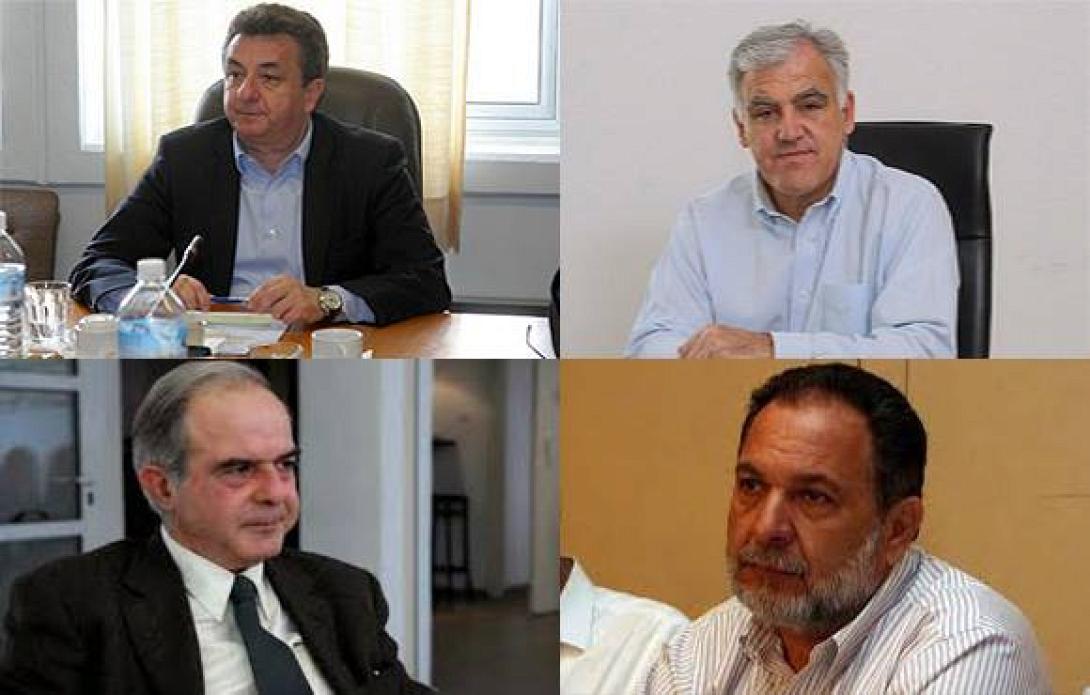 Οι δηλώσεις των τεσσάρων νικητών στον α' γύρο σε Περιφέρεια και δήμο Ηρακλείου 