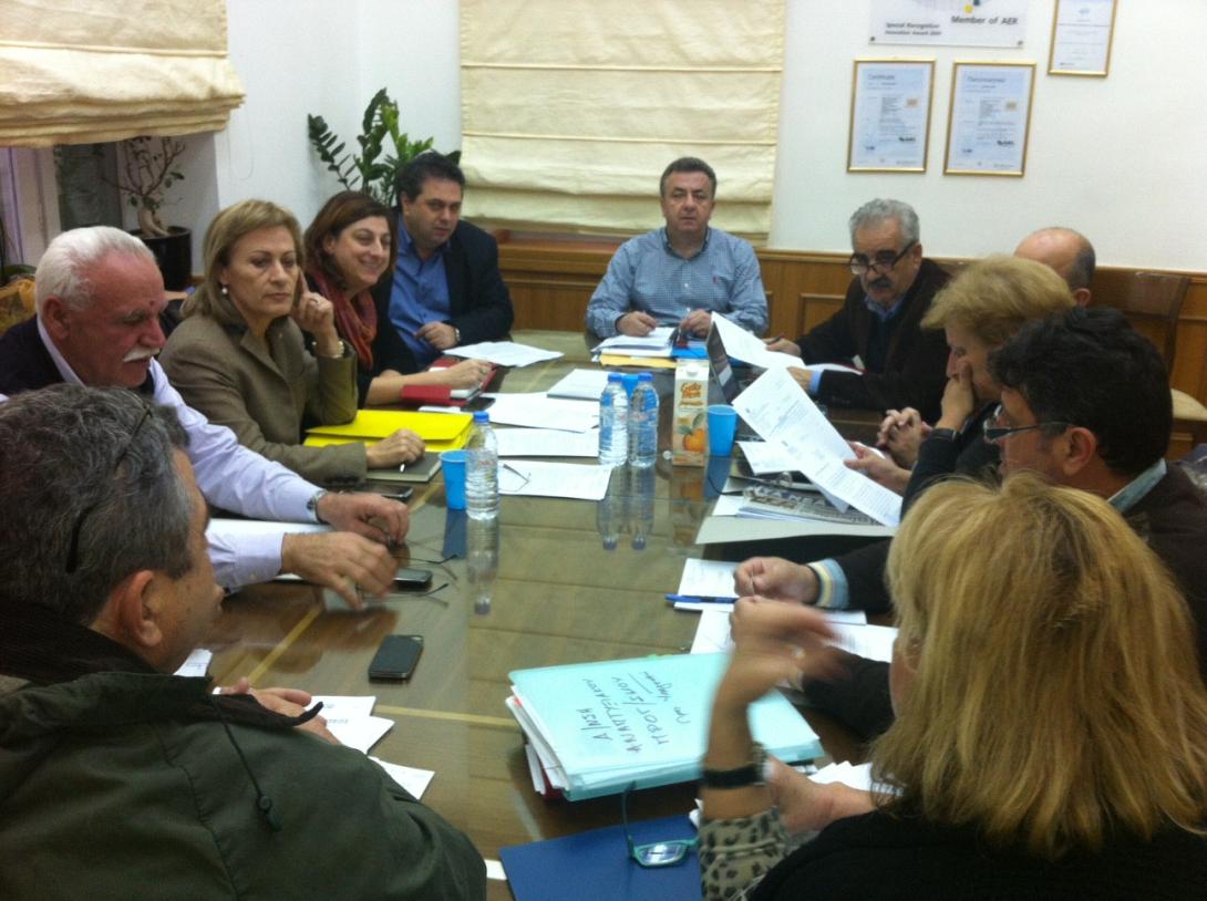 Ομόφωνο ψήφισμα-αντίδραση της  Εκτελεστικής Επιτροπής της Περιφέρειας Κρήτης για ιδιωτικοποίηση ΑΔΜΗΕ