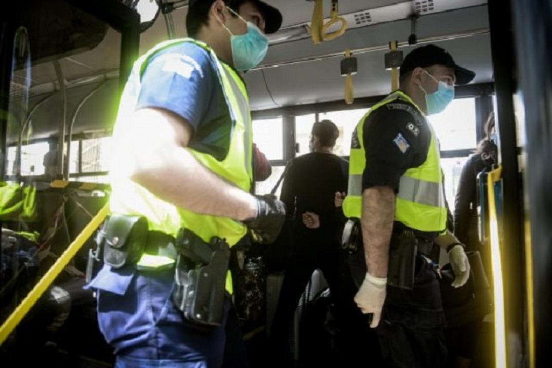 έλεγχοι στα μέσα μεταφοράς