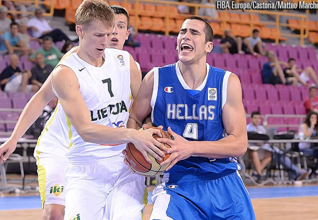  Ευρωμπάσκετ νέων: Ήττα και έκτη θέση για την Ελλάδα