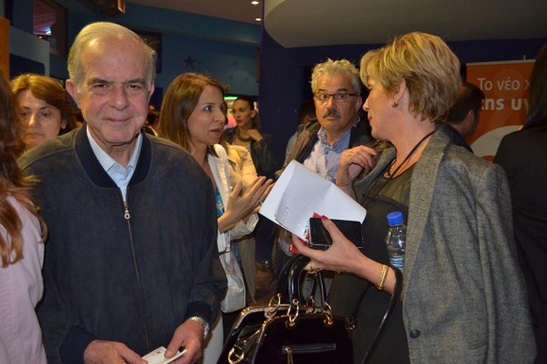 Στην εκδήλωση για τη προμήθεια βασικού εμβολιασμού ανασφάλιστων παιδιών ο Β. Λαμπρινός