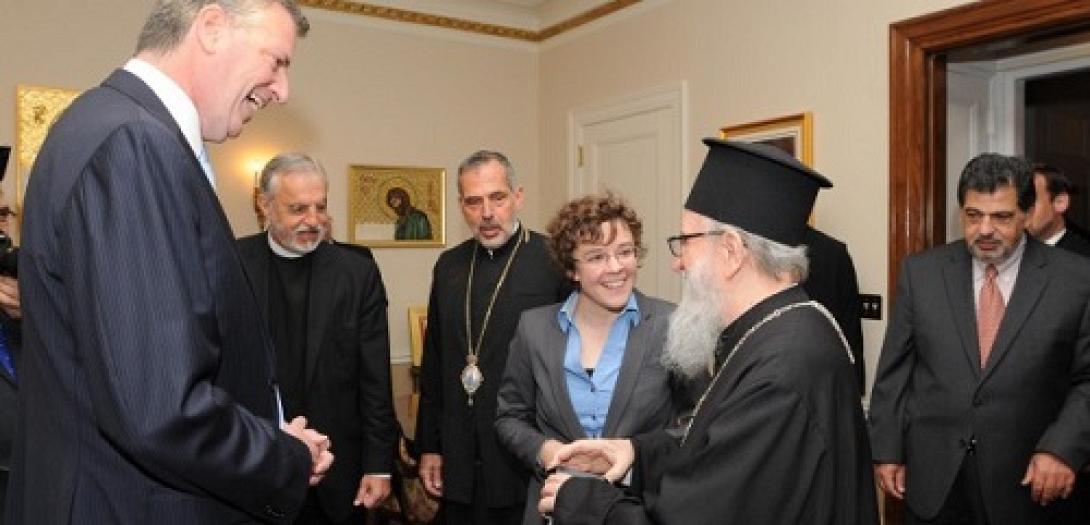 Ελληνίδα η στενή συνεργάτης του Ντε Μπλάσιο