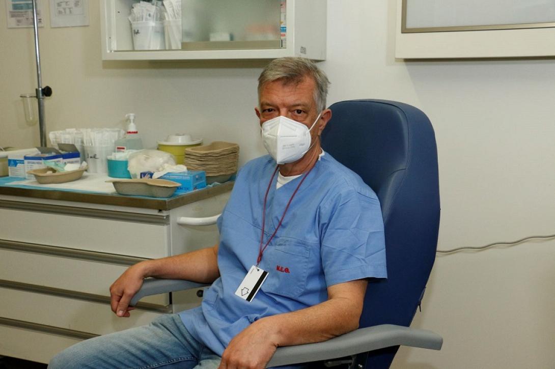 Ο Διευθυντής της ΜΕΘ του ΠΑΓΝΗ, Δημήτρης Γεωργόπουλος