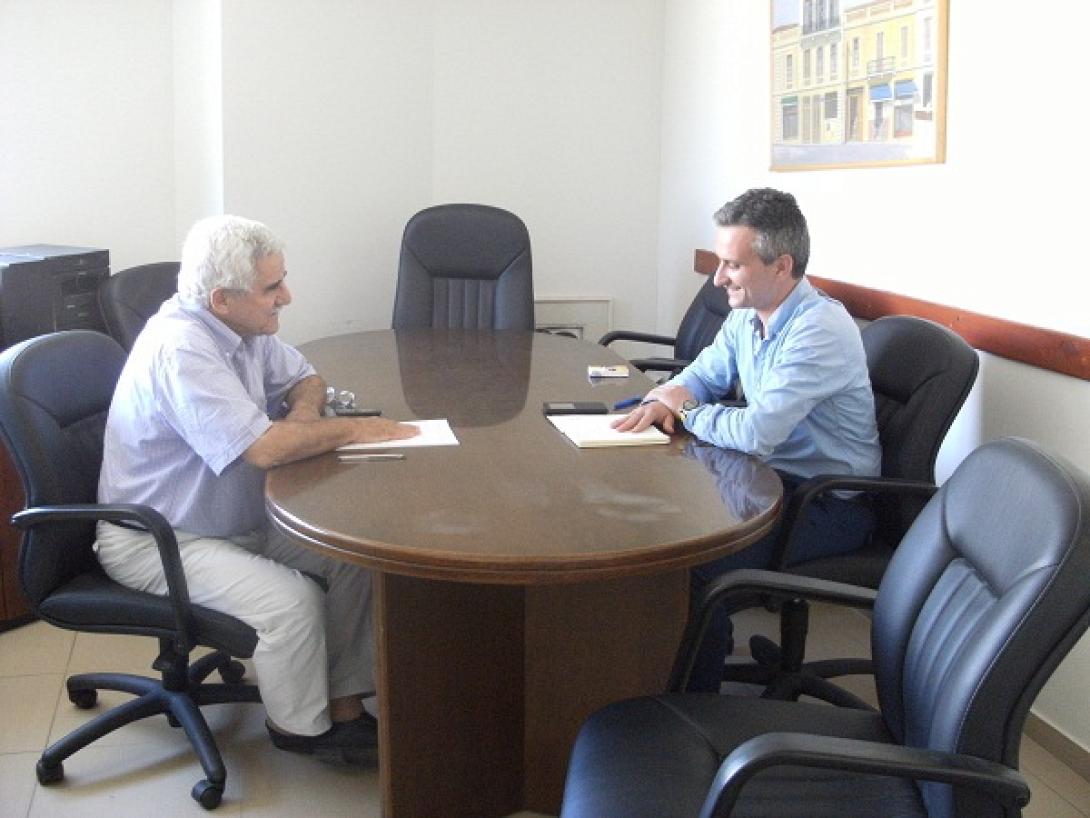 Ενημερώνεται, σιγά - σιγά, ο νέος αντιδήμαρχος Πολεοδομίας στο Ηράκλειο