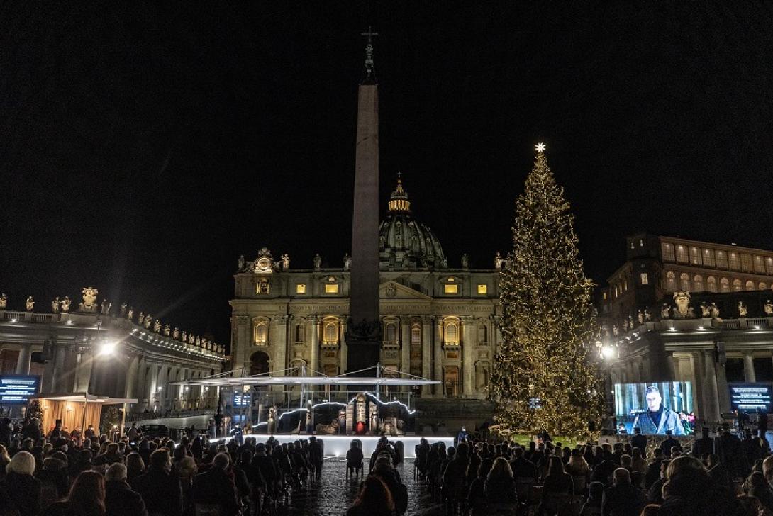 φάτνη στο Βατικανό