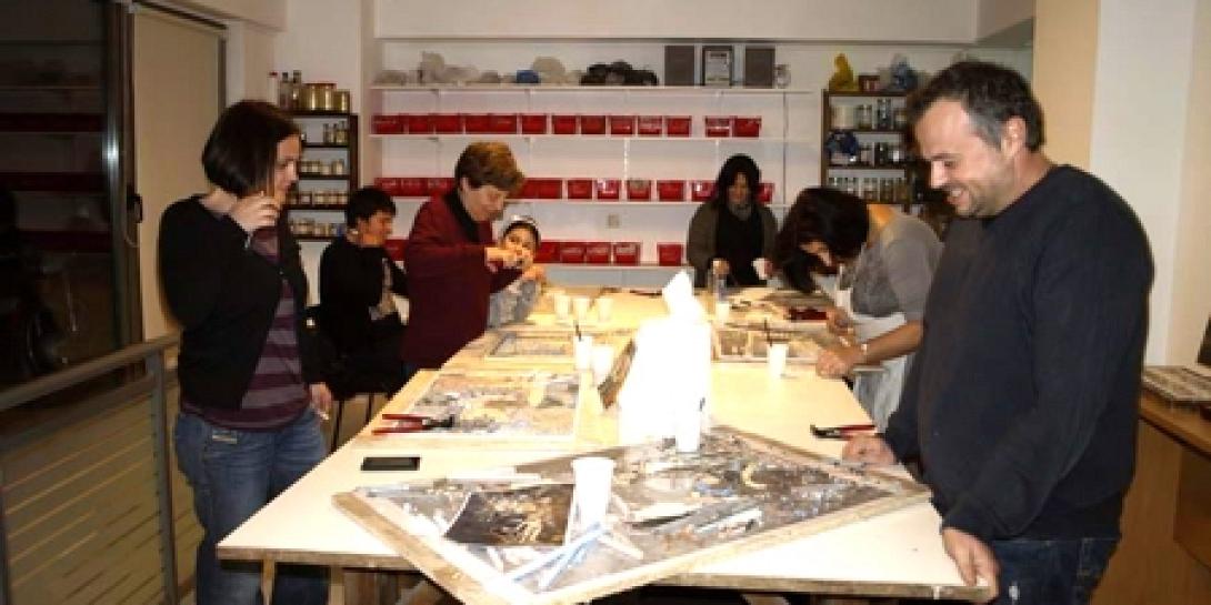 Μαθήματα εικαστικού και εκκλησιαστικού ψηφιδωτού στο Ρέθυμνο