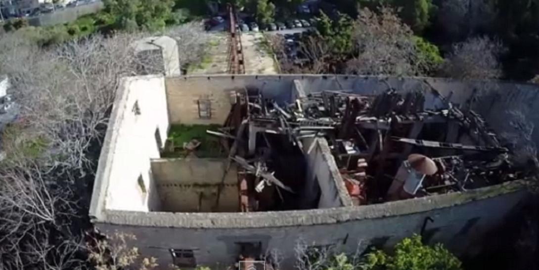 Ένα εργοστάσιο - φάντασμα στο κέντρο του Ηρακλείου (βίντεο)