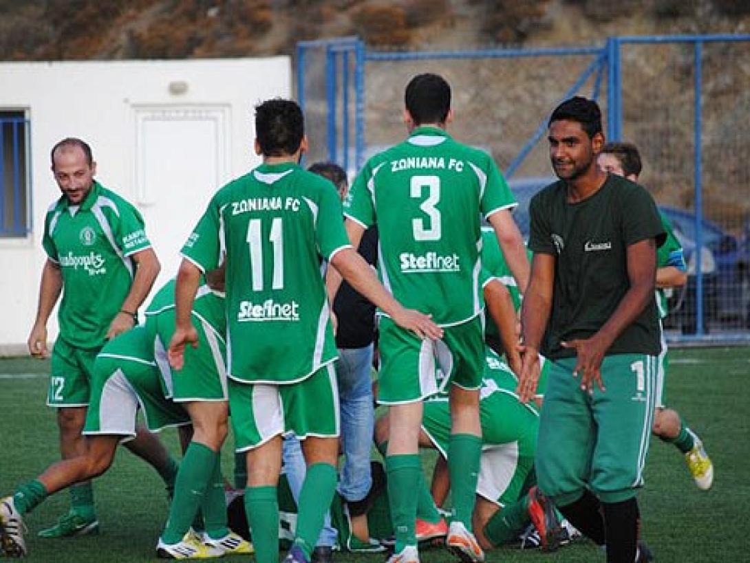 Νικητής ο Ερμής Ζωνιανών στο κρητικό ντέρμπι με τον ΑΟΑΝ