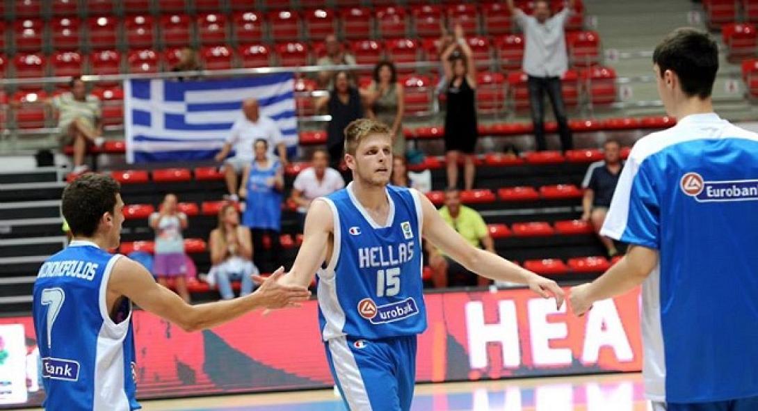 Η Εθνική Εφήβων ηττήθηκε 74-69 από τη Σερβία στο Ευρωπαικό πρωτάθλημα