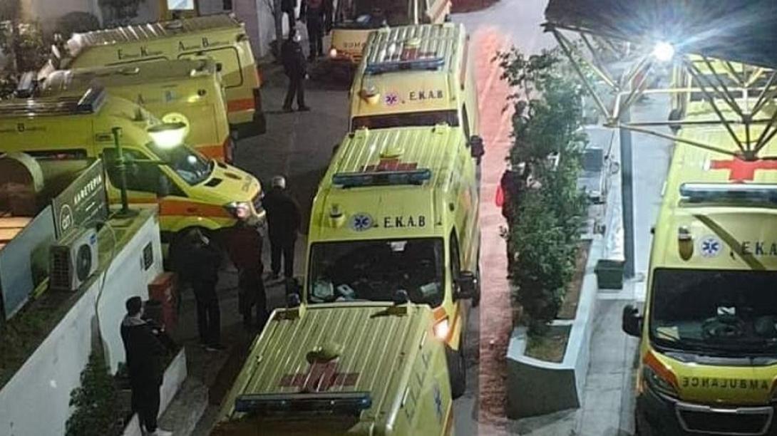 Ασθενοφόρα στον Ευαγγελισμό