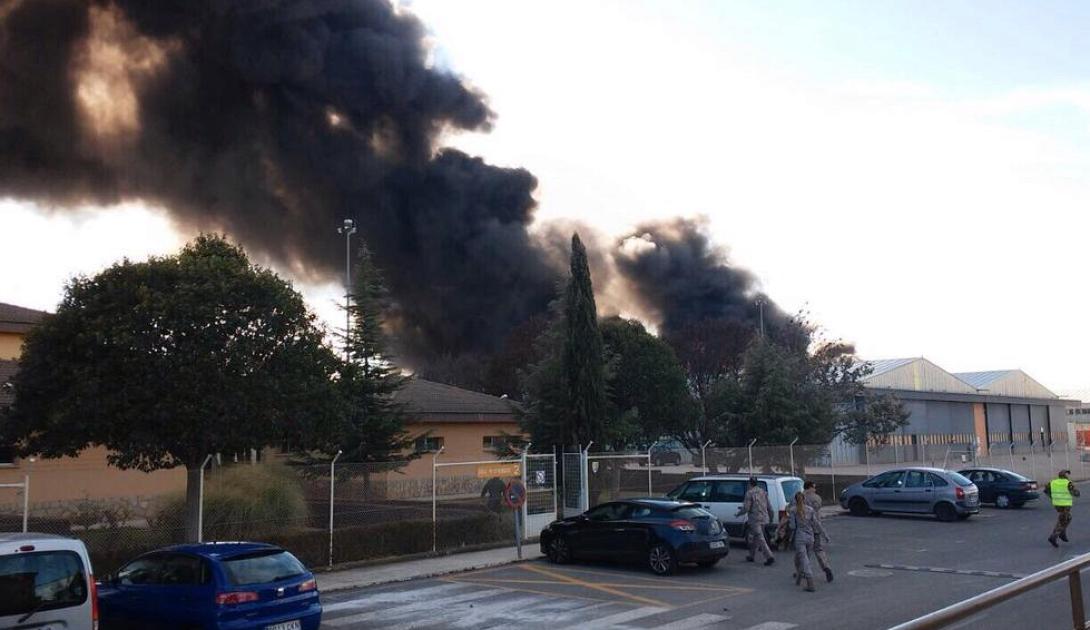 Δέκα νεκροί από συντριβή ελληνικού F-16 σε ισπανικό αεροδρόμιο (βίντεο)