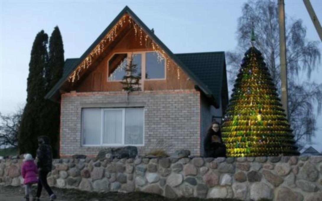 Οικολογικό Χριστουγεννιάτικο δέντρο στη Λιθουανία