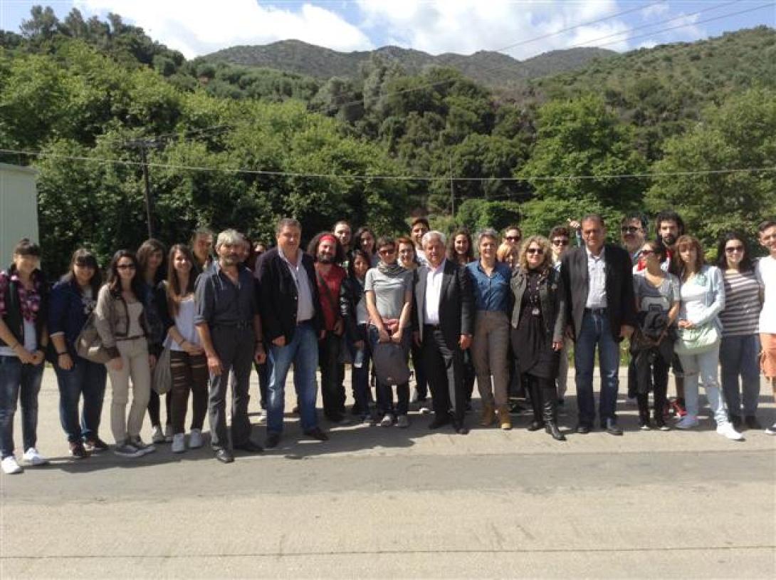 Ισπανοί μαθητές συναντούν τον Ελ Γκρέκο στο Φόδελε