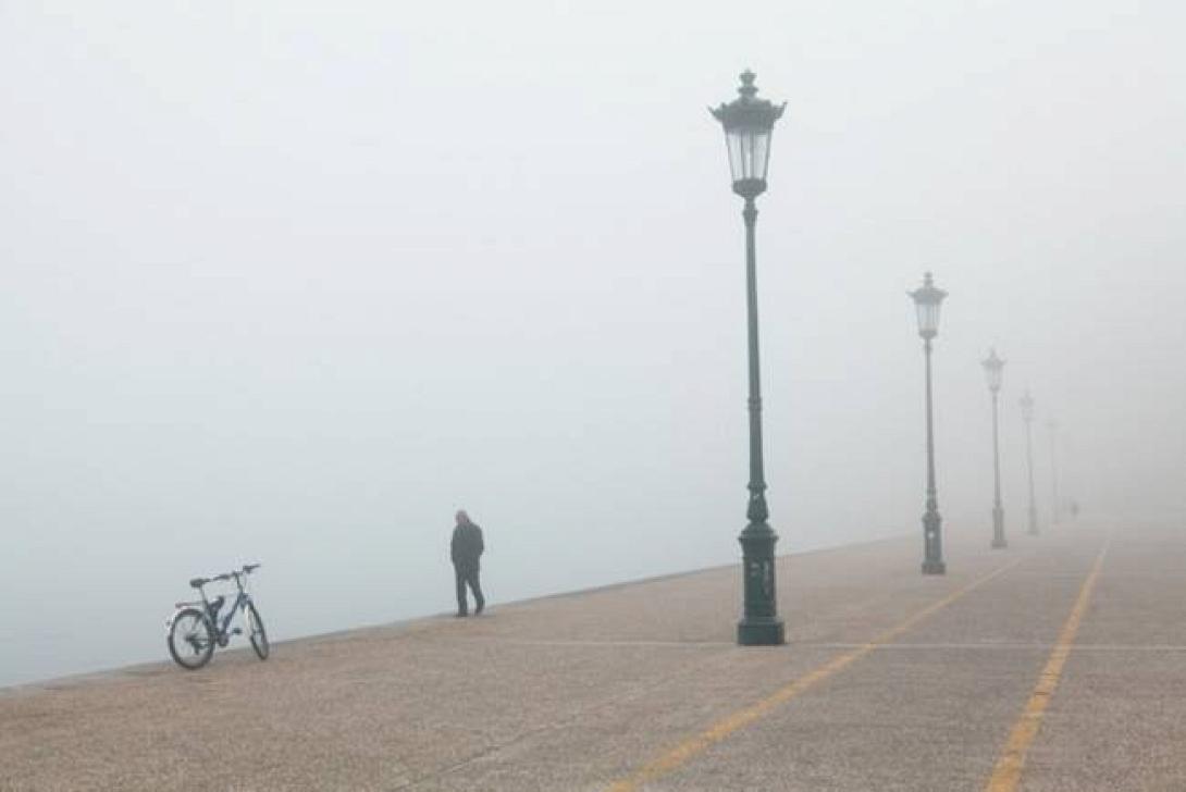 ομιχλη θεσσαλονικη