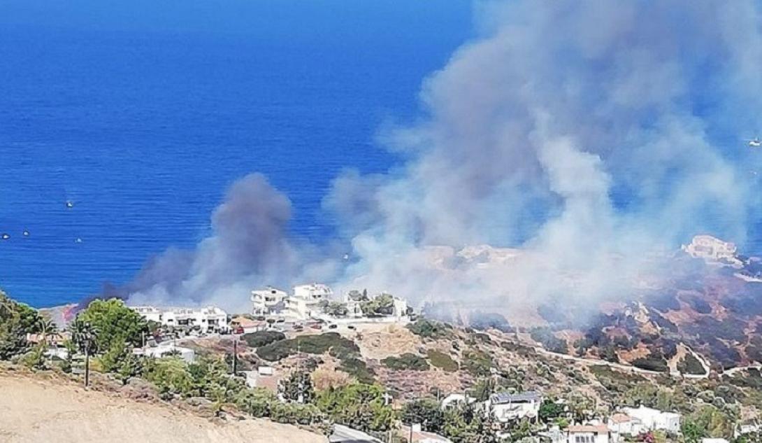 Πως φαίνεται η φωτιά από ψηλά