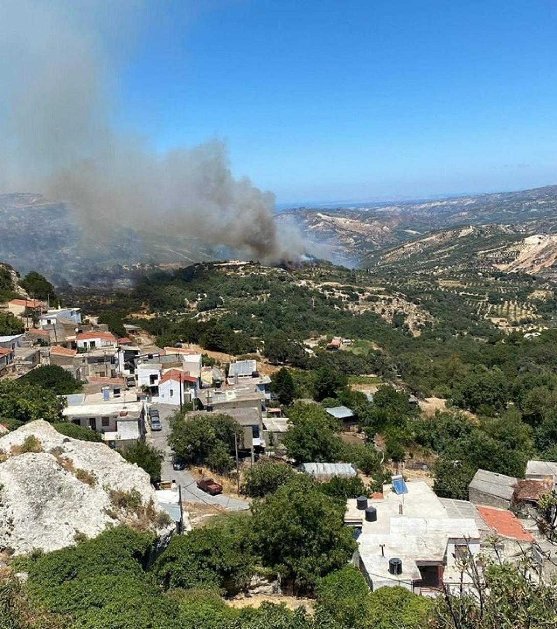 Φωτιά στον Αγιο Θωμά