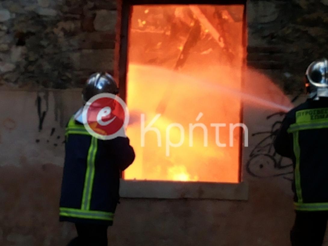 φωτιά πάρκινγκ