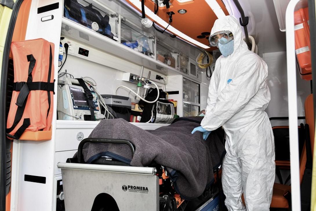 κορωνοϊός κινητή μονάδα