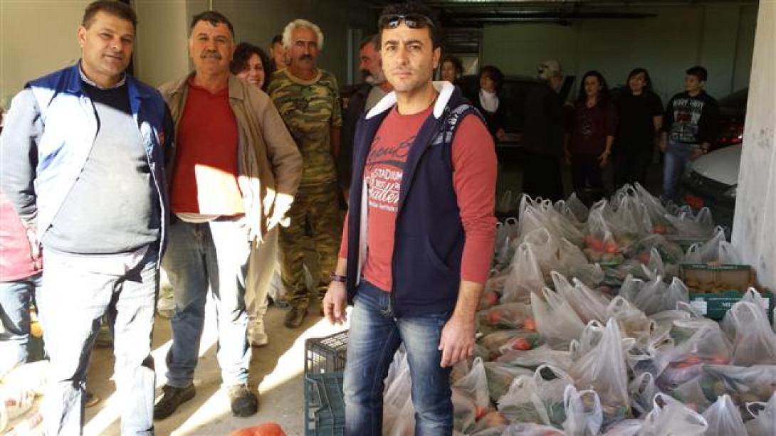 Διανομή τροφίμων στο δήμο Βιάννου