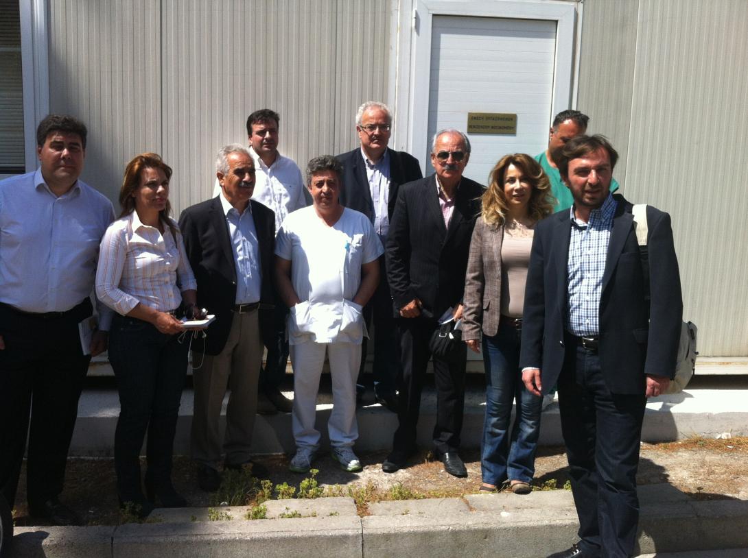 Περιοδεία Αρναουτάκη στο Οροπέδιο Λασιθίου