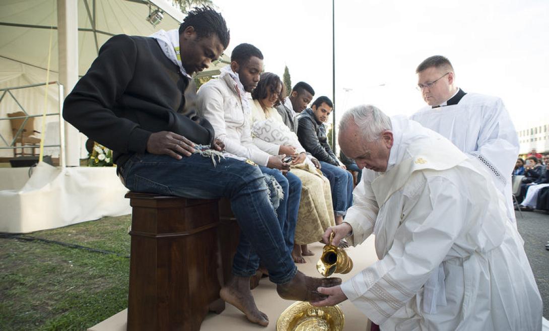 πάπας πρόσφυγες