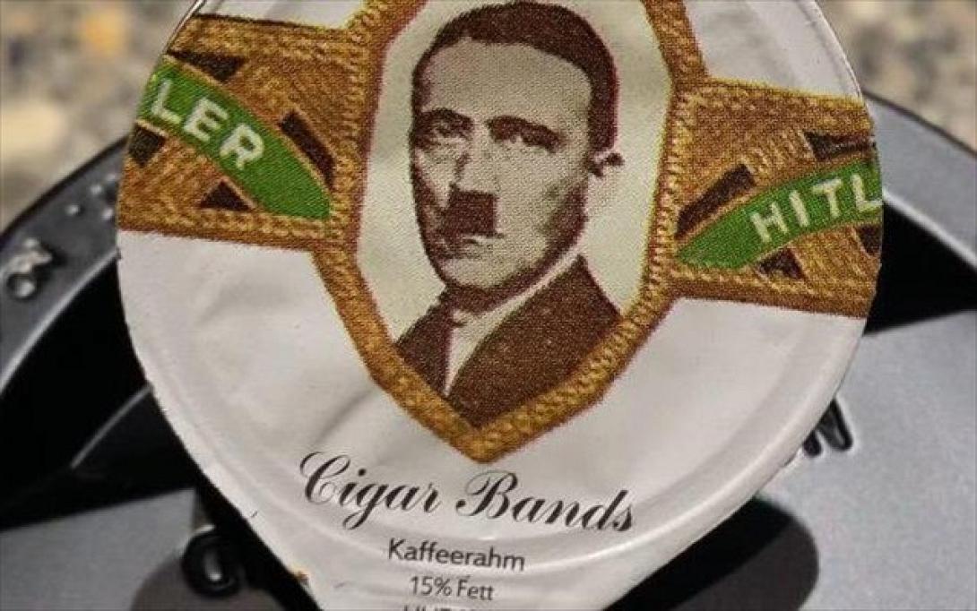 Δοχεία γάλακτος με ...Χίτλερ και Μουσολίνι