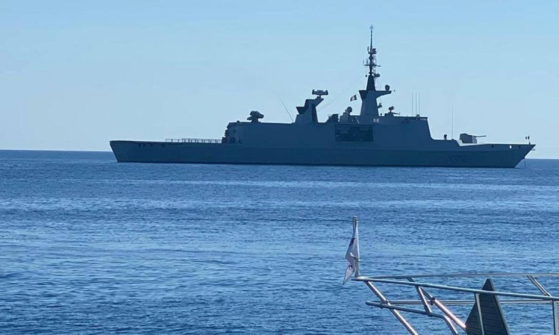 φωτό Καθημερινή Κύπρου - Γαλλική φρεγάτα