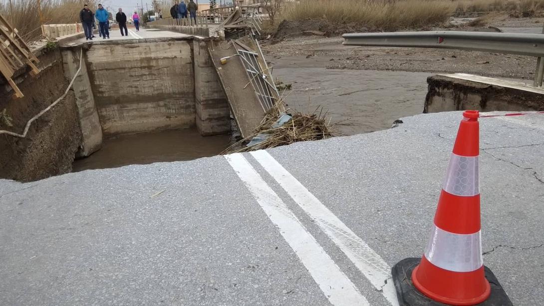 γέφυρα χανιά καταστροφές