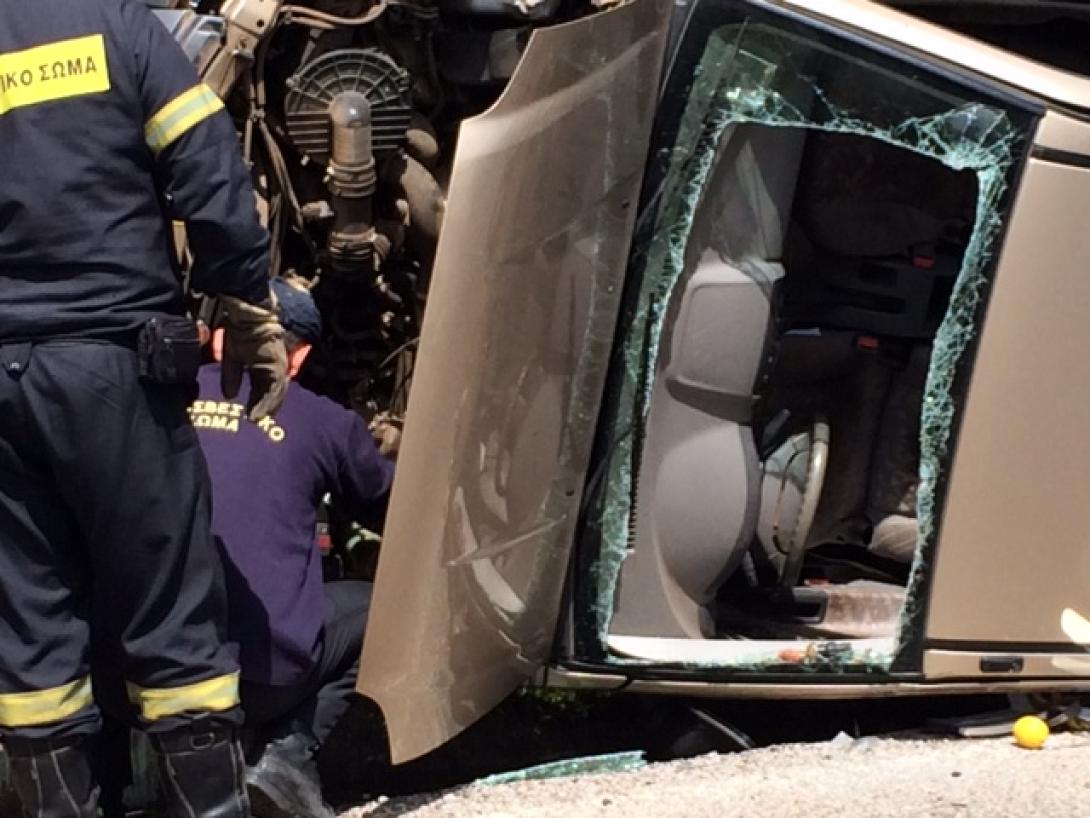 Σοβαρά τροχαία με τέσσερις τραυματίες σε Σίσσες και Αγία Πελαγία