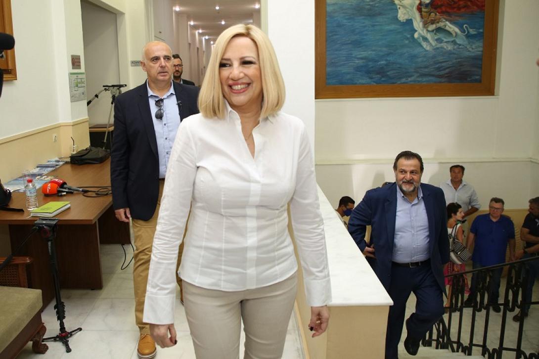 Η κ. Γεννηματά στην Περιφέρεια