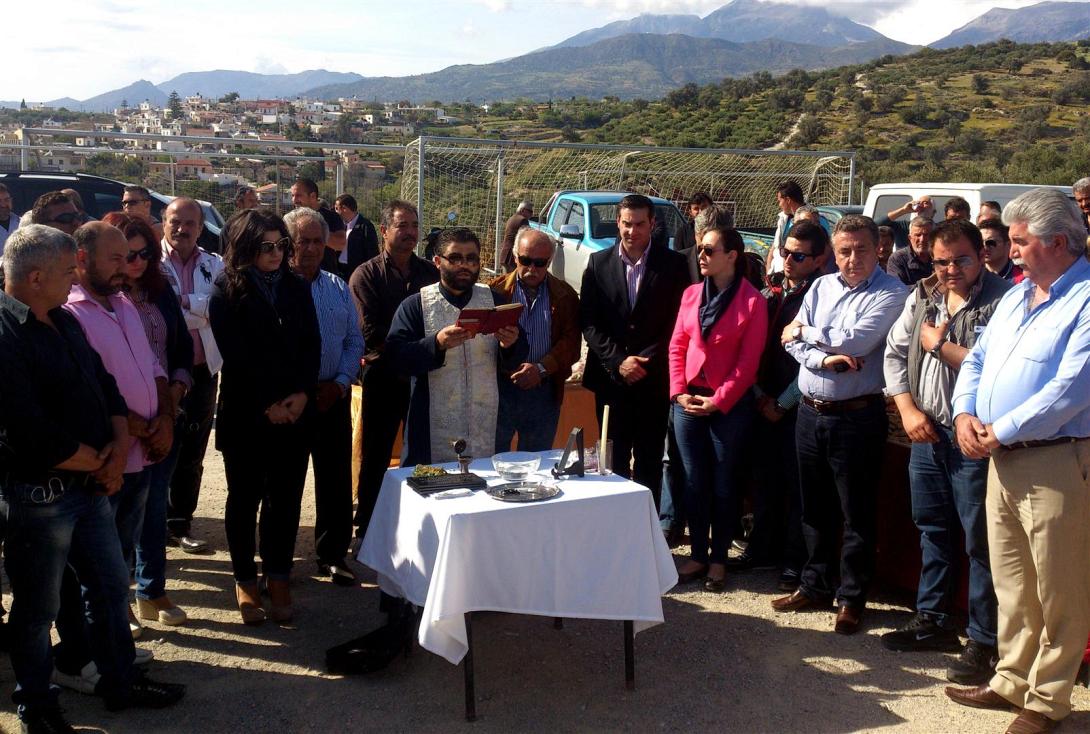 Εγκαίνια στις Αθλητικές Εγκαταστάσεις Γαλιάς