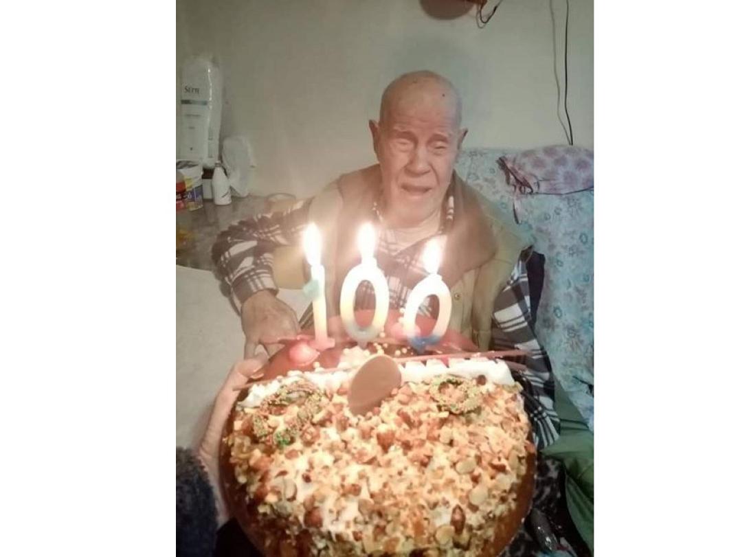 Ο Χρήστος Γιαλαμάς στα τελευταία του γενέθλια