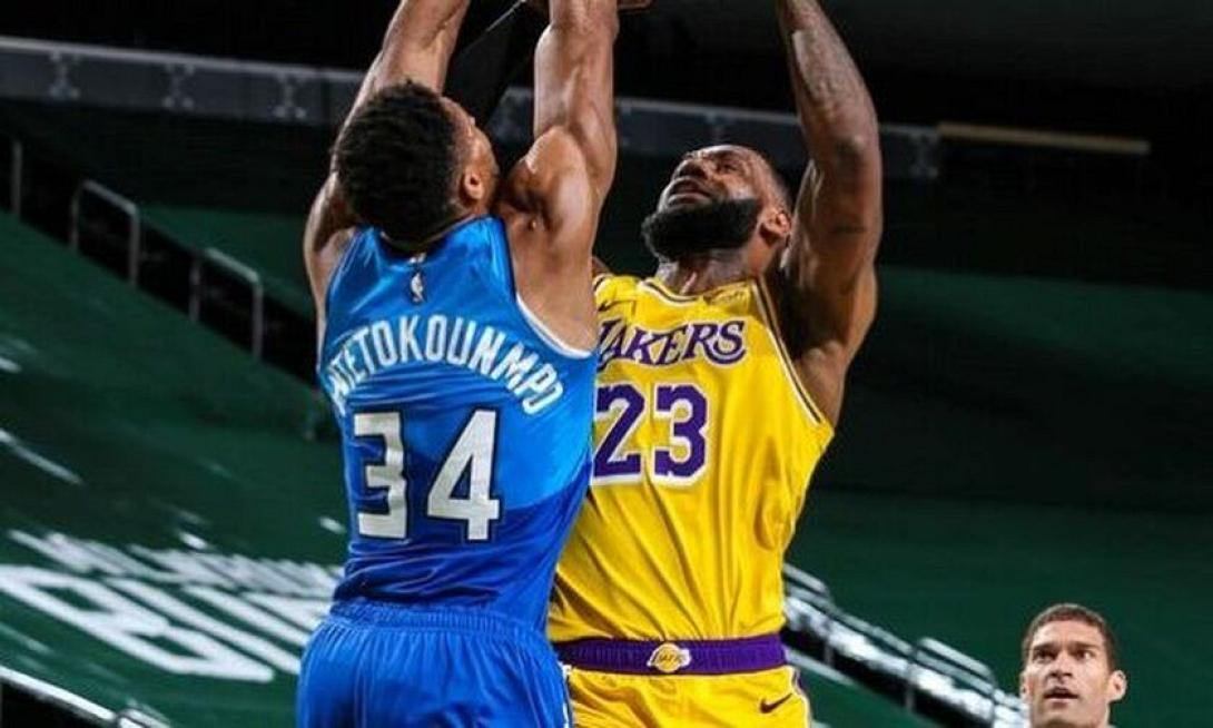 Αντετοκούνμπο με Λεμπρον