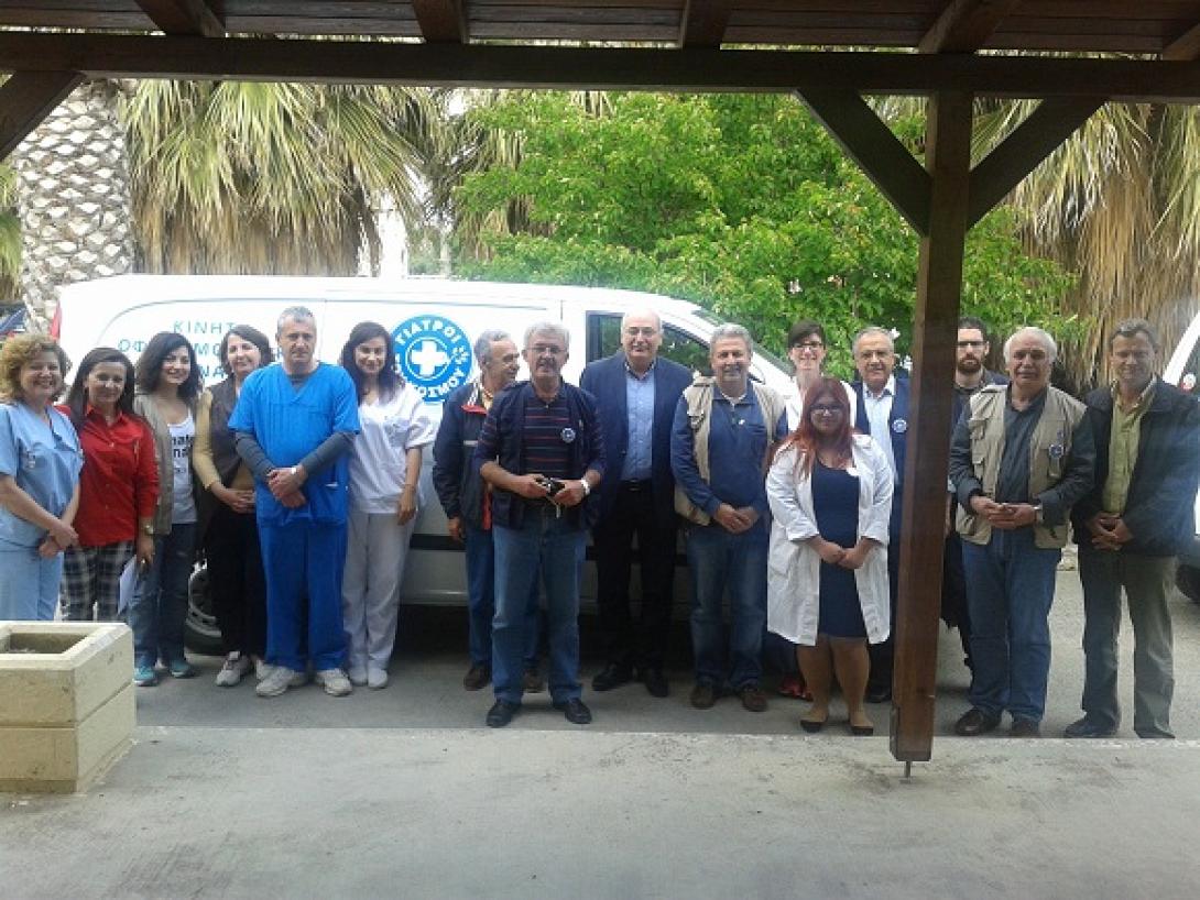 Μεγάλη συμμετοχή στις εξετάσεις των Γιατρών του Κόσμου στη Βιάννο