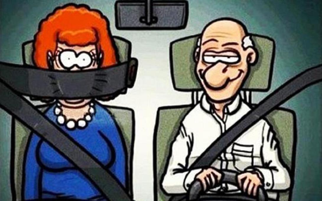 Ανέκδοτο: Πως είναι να έχεις τη γυναίκα σου ... συνοδηγό