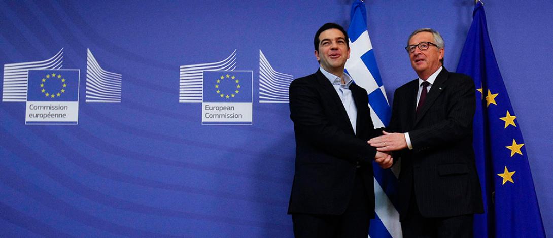 γιούνκερ τσίπρας