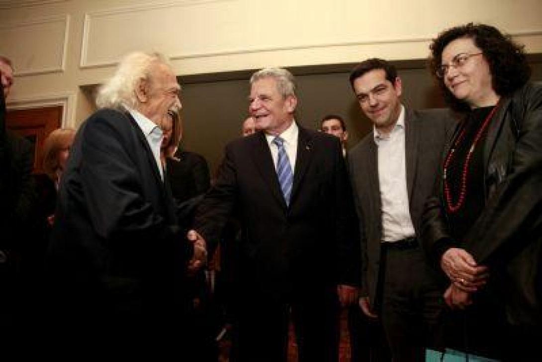 Η "παρατήρηση" του Μανώλη Γλέζου στον Γερμανό πρόεδρο