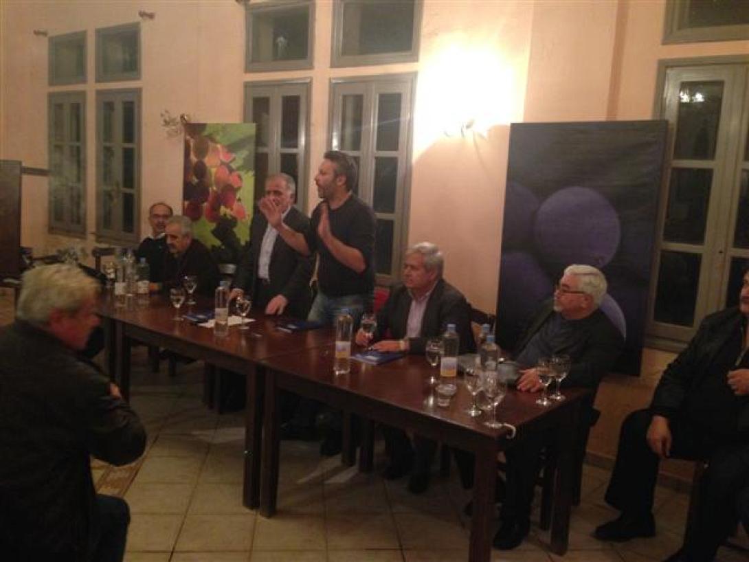 Στις Γωνιές βρέθηκε ο Κ.Μαμουλάκης