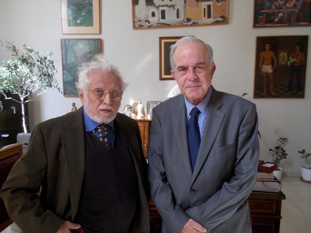 Στη Λότζια ο καθηγητής Γιώργος Γραμματικάκης