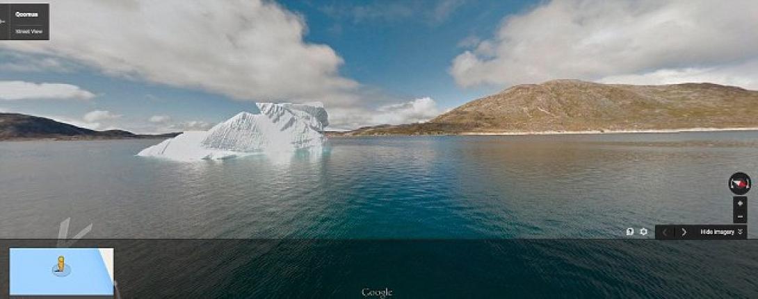 Ταξίδι στη Γροιλανδία ... με το Google street view