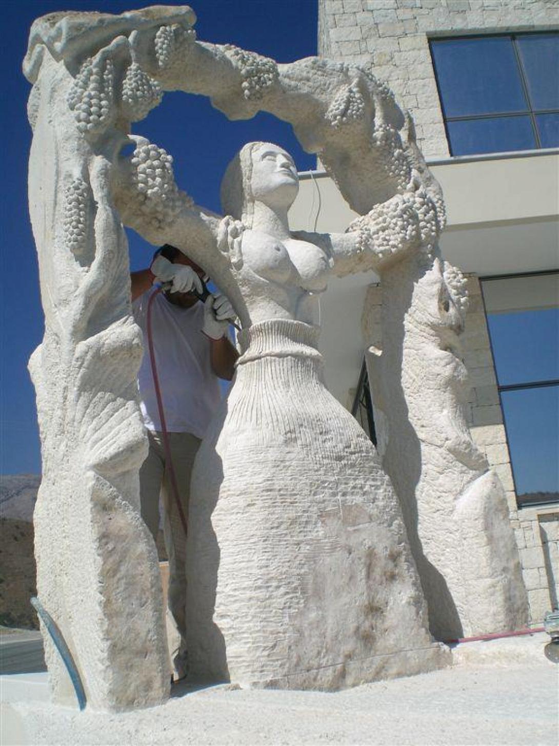 χαρκουτσης γλυπτα