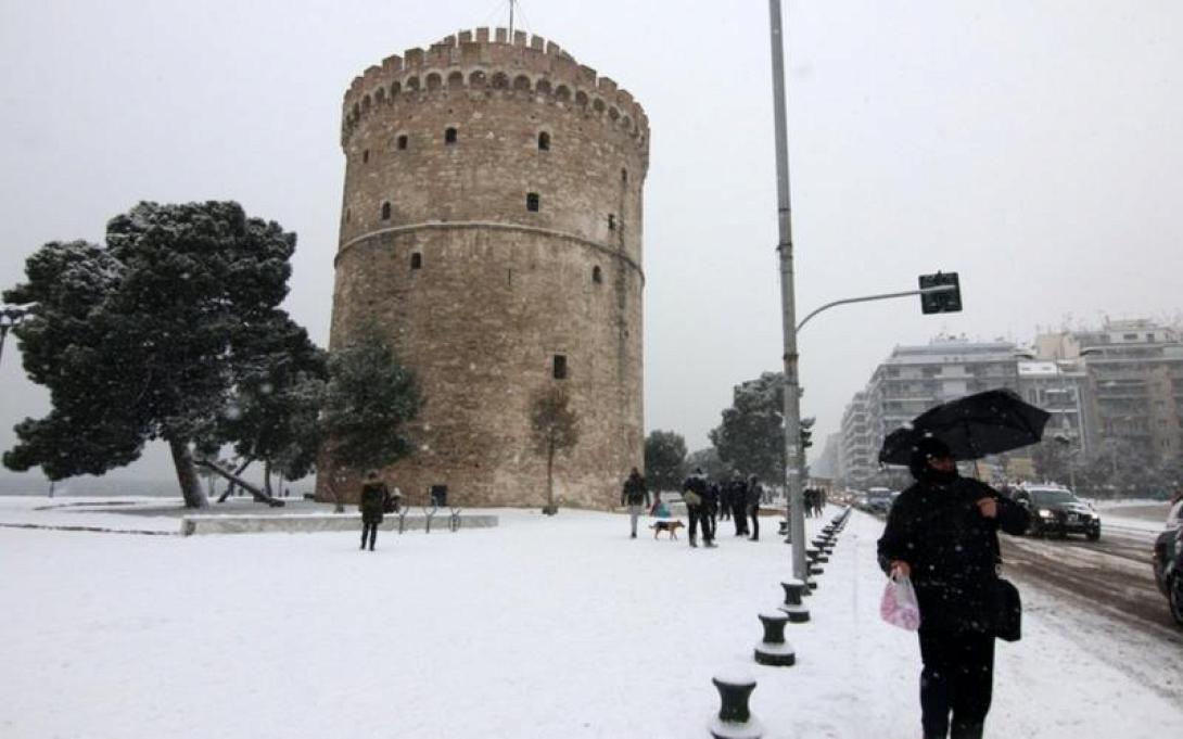 χιόνια Θεσσαλονίκη