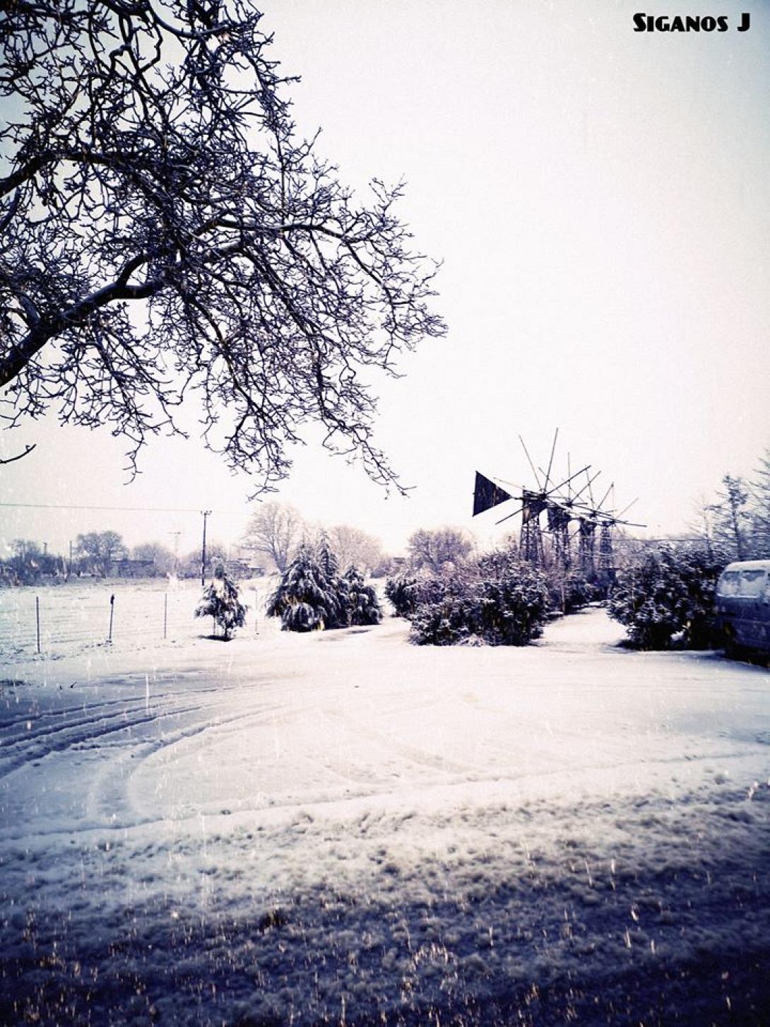 Σκηνικό... Ελβετίας στο Οροπέδιο Λασιθίου