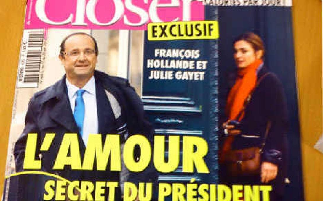 Αποσύρεται το δημοσίευμα για τη "σχέση" του Ολάντ