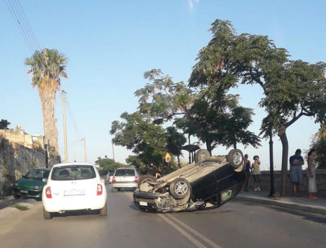 τροχαίο χανιά