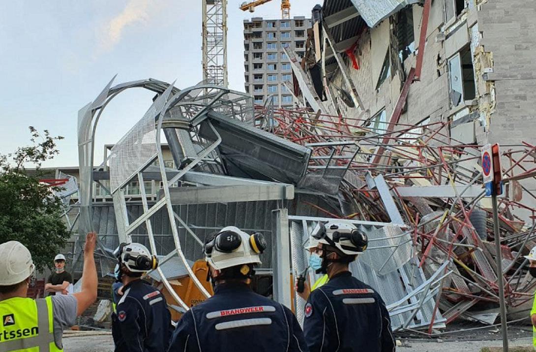 δυστύχημα με οικοδόμους - Βέλγιο
