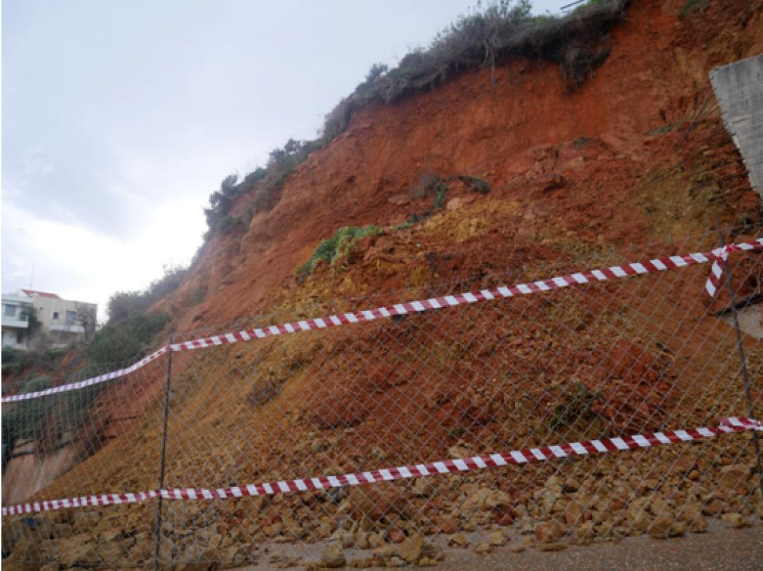 κατολίσθηση σταλός