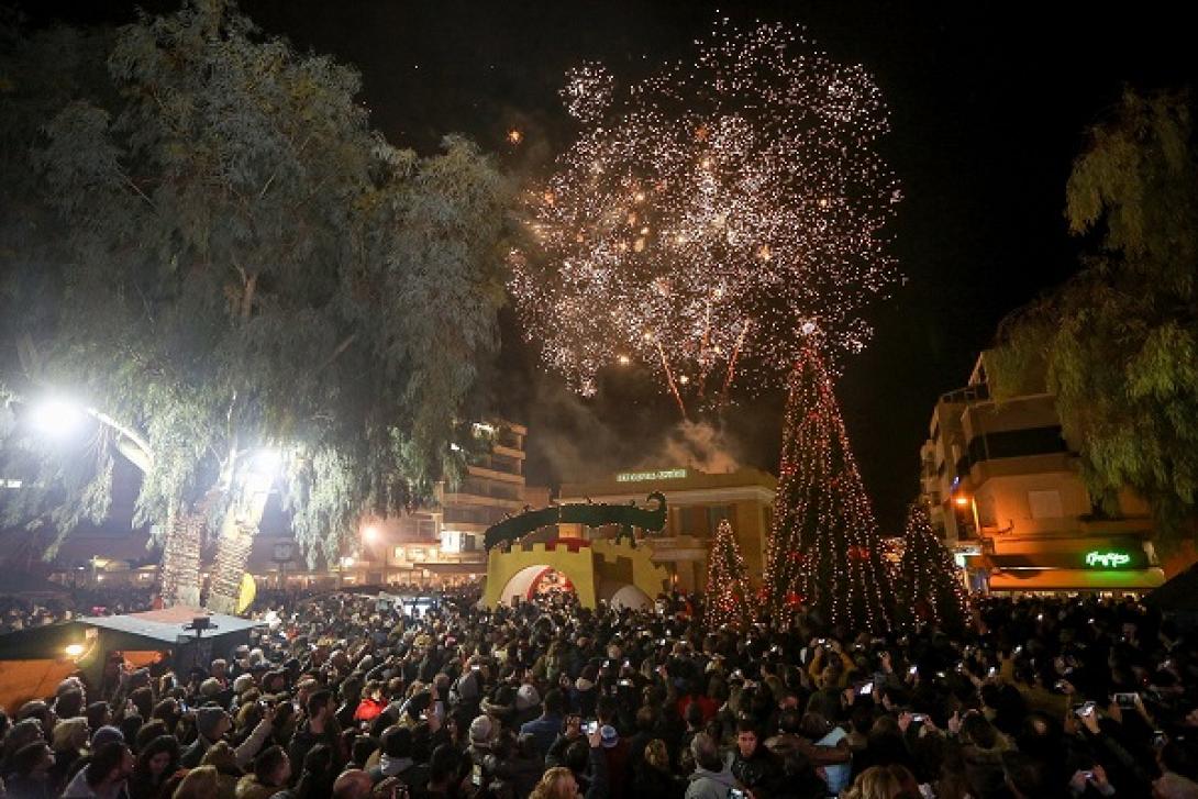 χριστουγεννιάτικο κάστρο