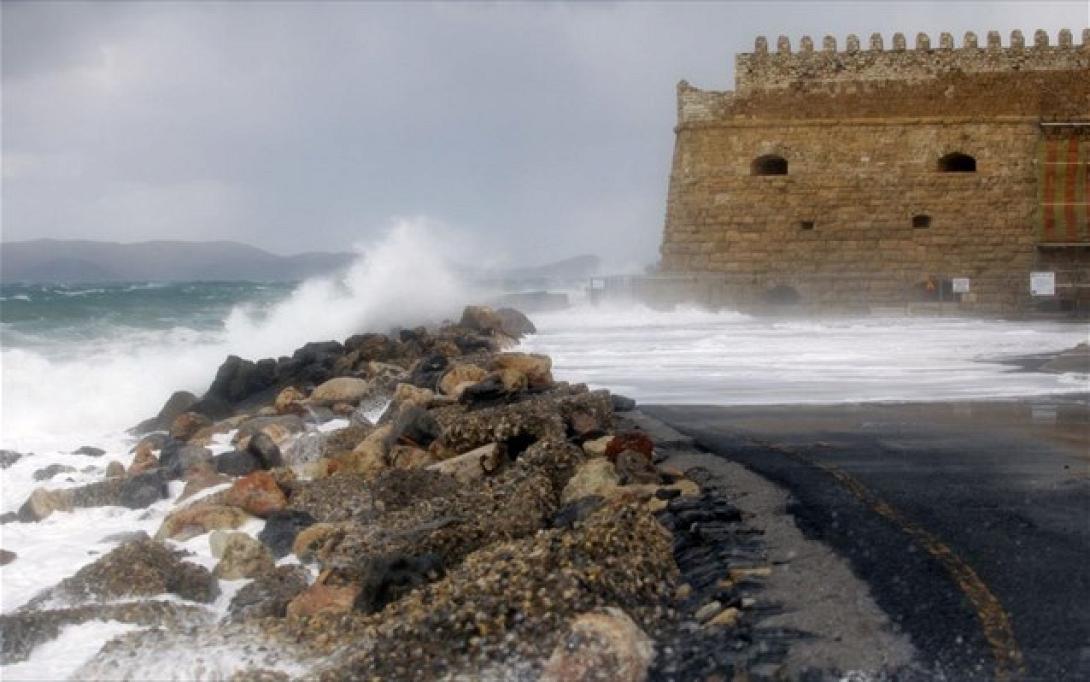 ηράκλειο καταιγίδα