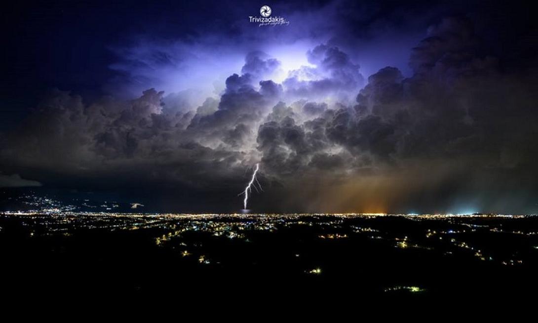 ηράκλειο καταιγίδα